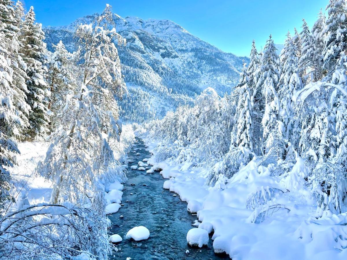 Camping Lechtal Vorderhornbach Bagian luar foto