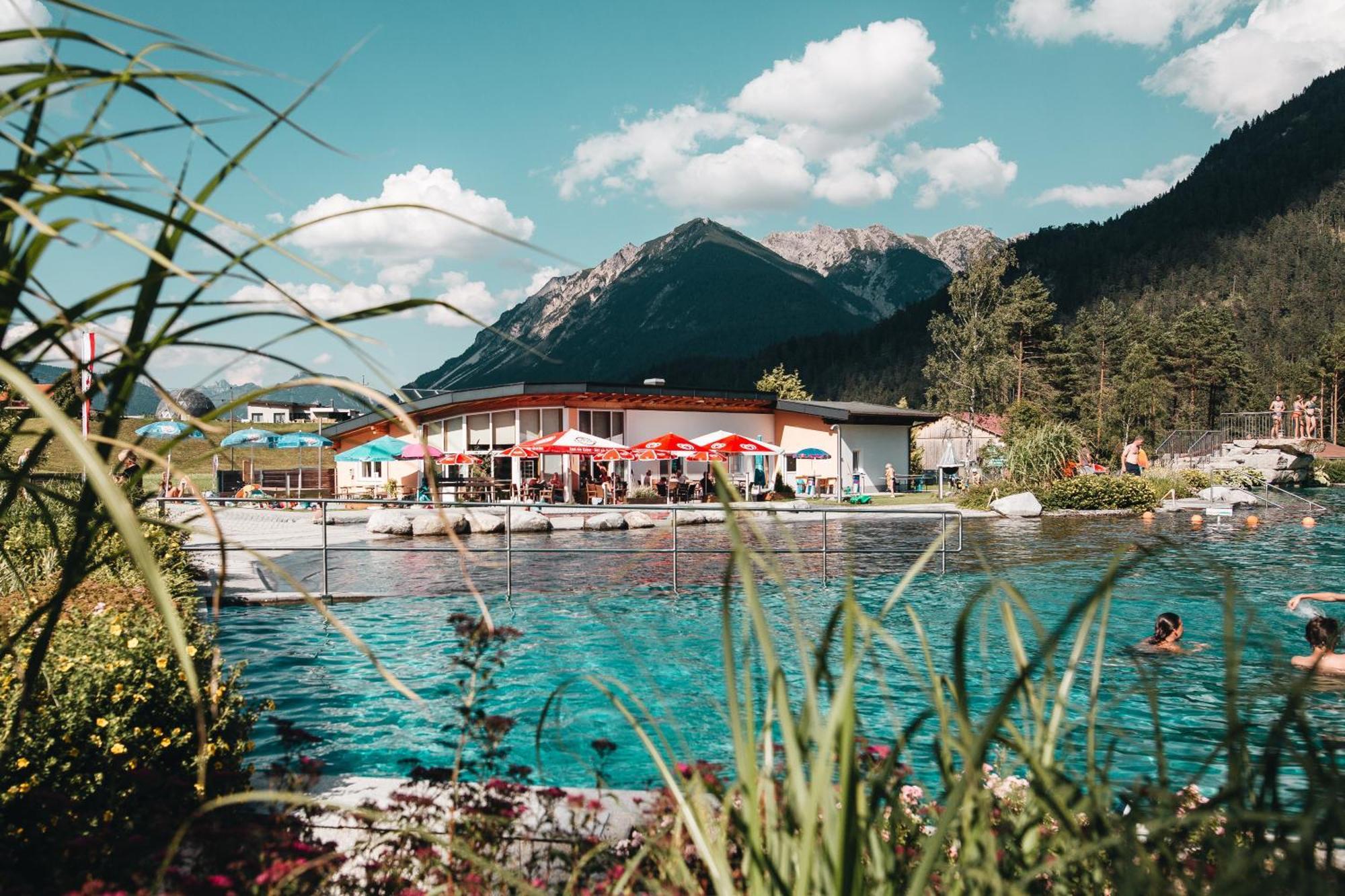 Camping Lechtal Vorderhornbach Bagian luar foto
