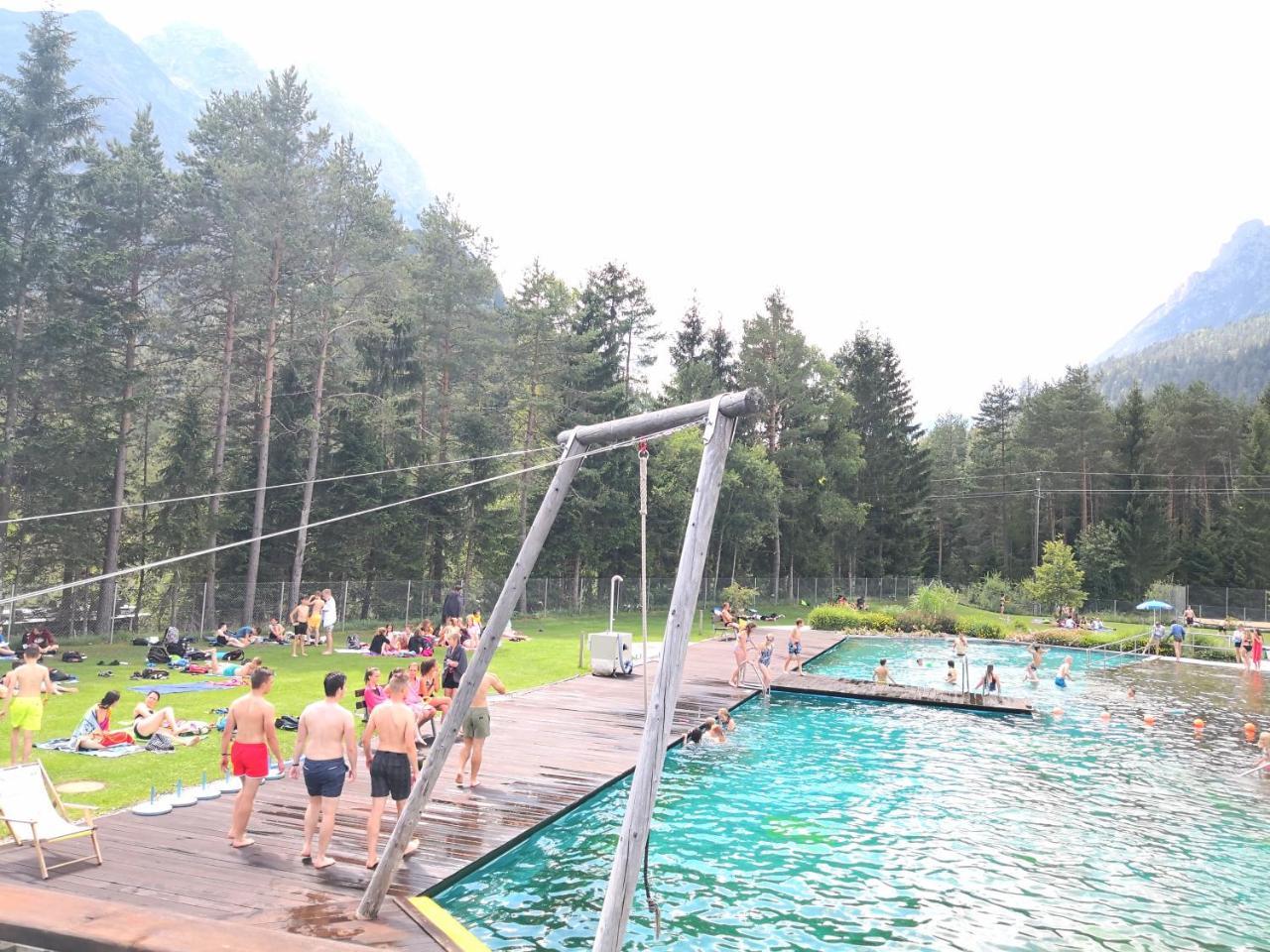 Camping Lechtal Vorderhornbach Bagian luar foto