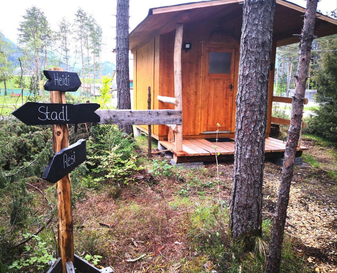 Camping Lechtal Vorderhornbach Bagian luar foto